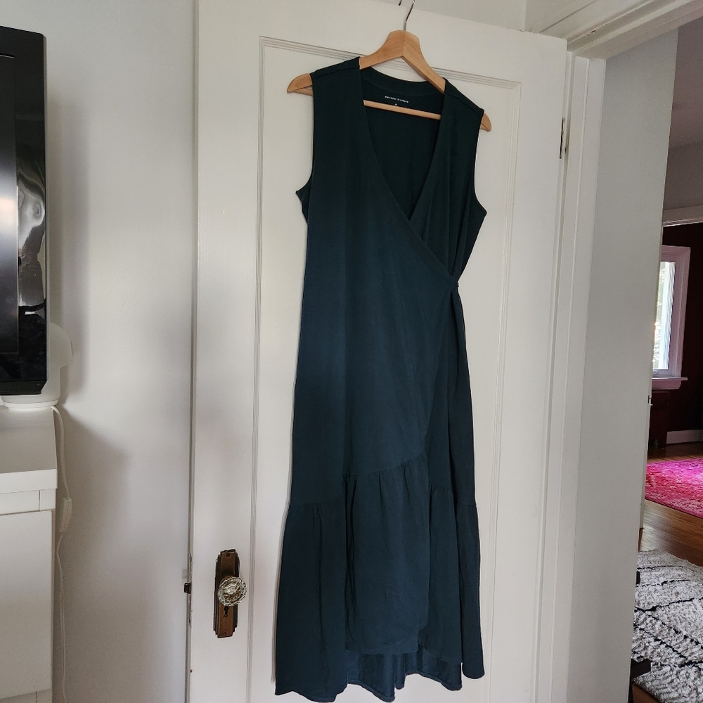 Universal Standard Teal Sleeveless Dress